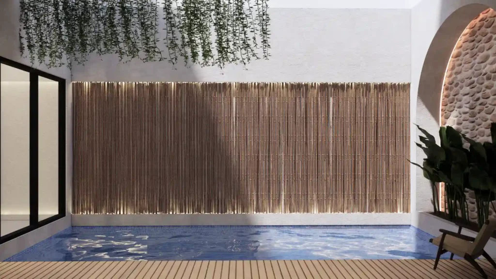 bali villa with pool