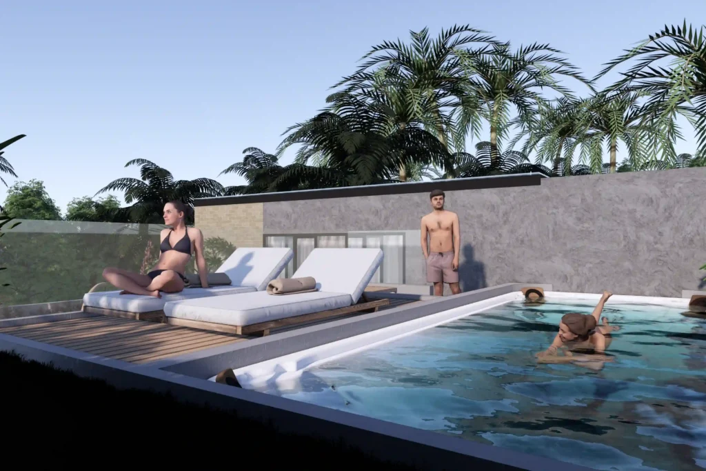 Bali property near the beach